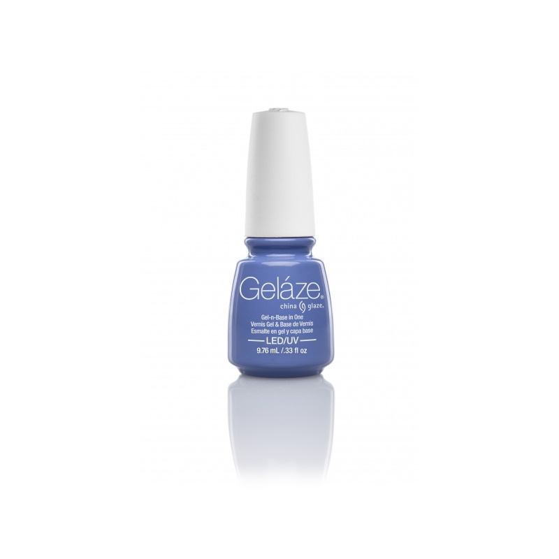 China Glaze Gelaze Гель-лак: Secret Peri winkle 9,76ml