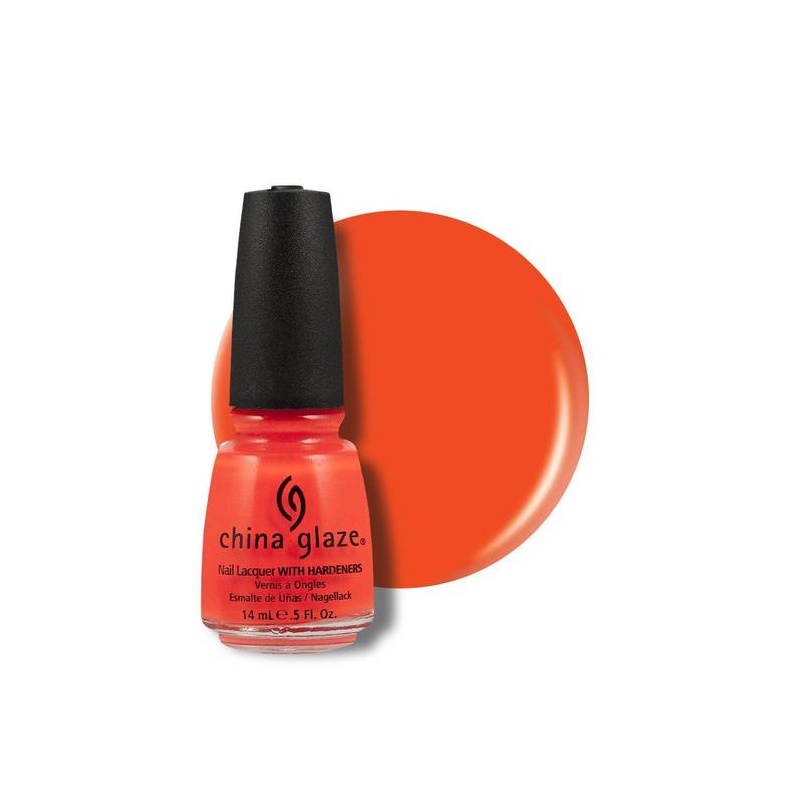China Glaze Лак для ногтей Orange Knockout Neon