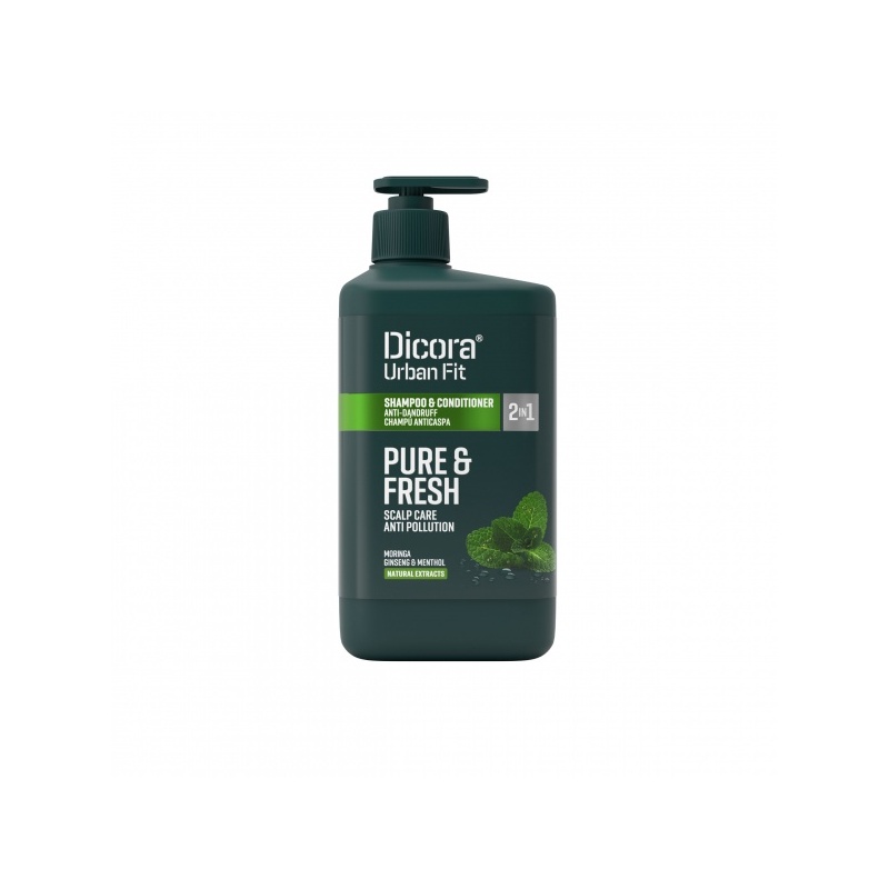 Dicora Urban Fit Šampoon 2in1 Pure and Fresh 800ml