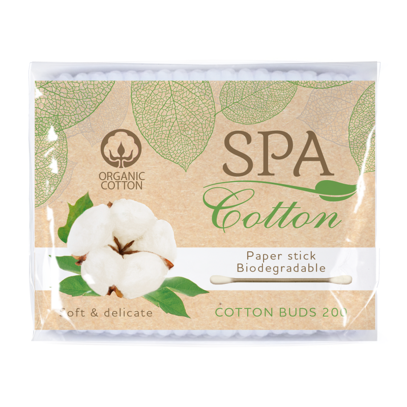Spa Cotton Vanupuikko 200kpl