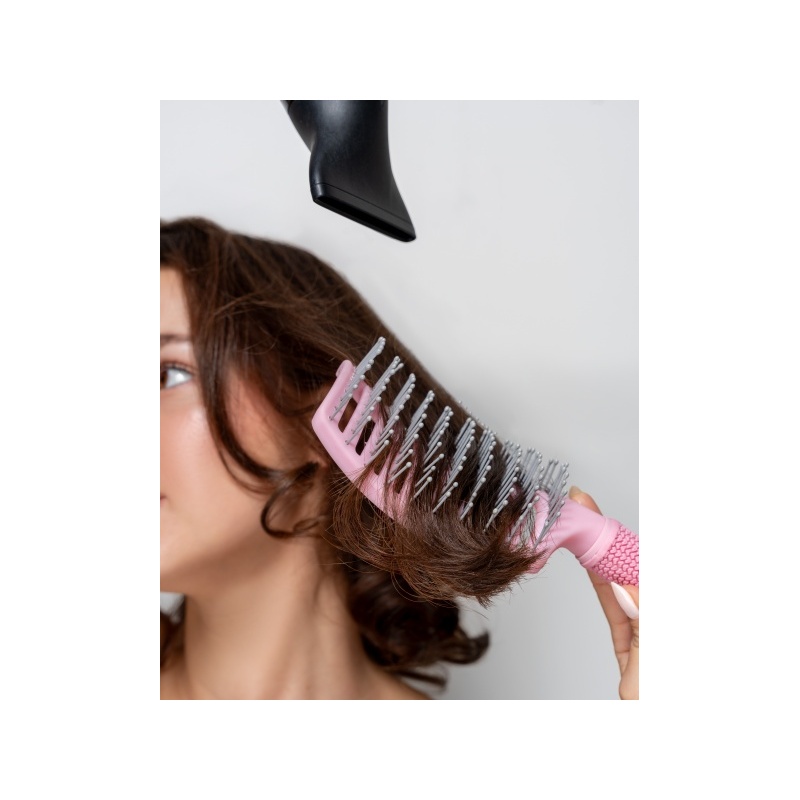 Flat brush blow dry shop