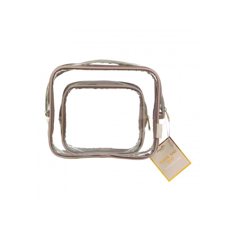 Danielle Simply Slouch Clear Travel Bag Duo
