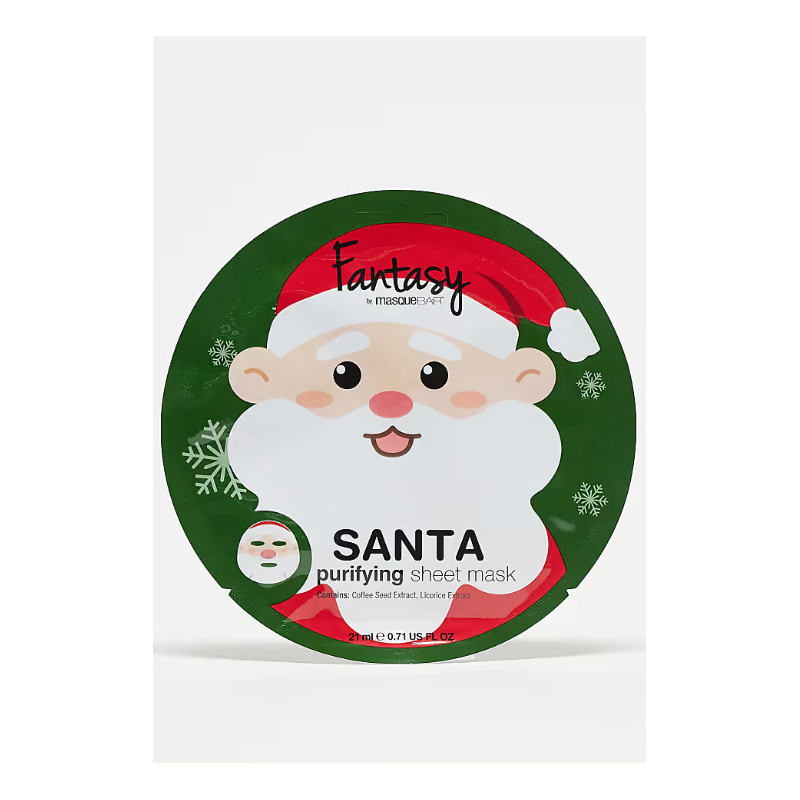 Fantasy by Masque Bar Holiday Santa Purifying Sheet Mask