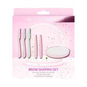 Brushworks Brow Shaping Set