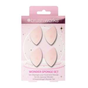 Brushworks Wonder Sponge Set 4 Pack