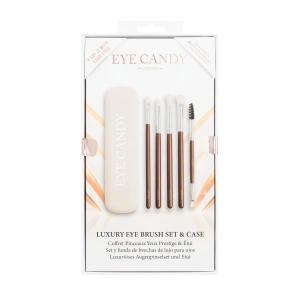 Eye Candy Luxury Eye Brush Set & Case