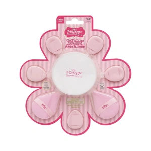 The Vintage Cosmetic Company Make-Up Powder Puff Set