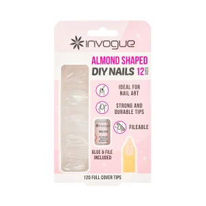Invogue DIY Almond Nails - Pack of 120