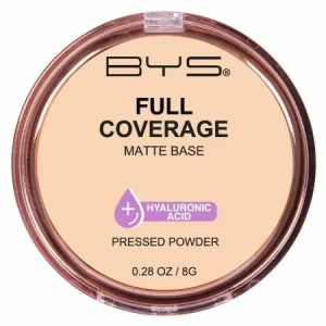 BYS Full Coverage Pressed Powder  Fair  Neutral