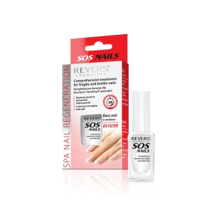 Revers Cosmetics Comprehensive treatment for fragile and brittle nails SOS Nails Red 10ml