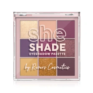 Revers Cosmetics Eye shadow palette SHE SHADE 02 Burgundy Glam 9g