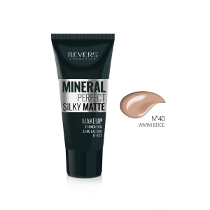 Revers Cosmetics Mineral Perfect Silky Matte foundation, no 40 Sand Beige 30ml