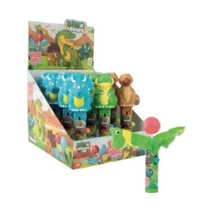 Pop Ups Lollipop Dino & Friends Mix 72g 