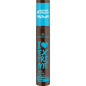 essence I LOVE EXTREME crazy volume mascara waterproof brown 01