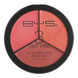 BYS Lip & Cheek Tint Trio Peach Fizz