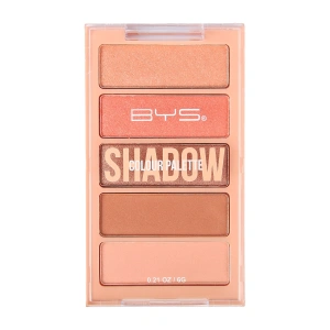 BYS Eyeshadow Palette Silk Peach 5pc 