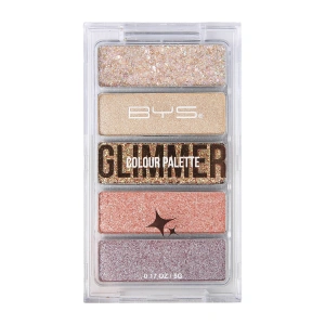 BYS Eyeshadow Palette Glimmer Fairy Dust 5pc 