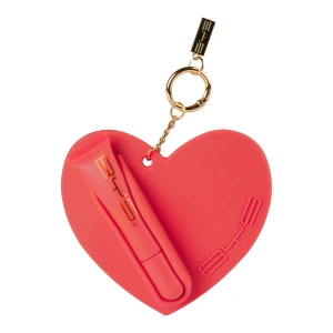 BYS Peptide Lip Tint W Heart Bag Charm Coral Kiss