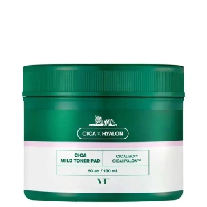VT Cosmetics Cica Mild Toner Pad 60pcs