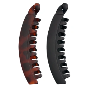 Brushworks Banana Hair Clips - 2 Pack