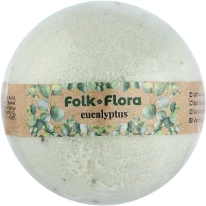 FOLK&FLORA Bath bomb Eucalyptus, 130g