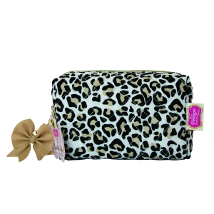 The Vintage Cosmetic Company Leopard Print Loaf Cosmetic Bag​