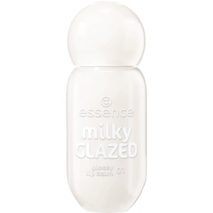 essence milky GLAZED glossy lip balm 01