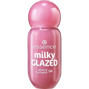 essence milky GLAZED glossy lip balm 04