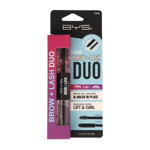 BYS Duo Mascara & Brow Gel  Clear