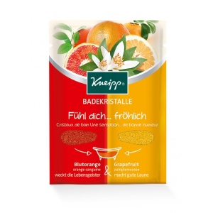 Kneipp Mineral Bath Crystals Red Orange & Grapefruit 2x30 g 