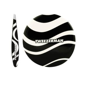 Tweezerman Mini Slant Tweezer & Mirror Комплект зеркало и мини пинцет