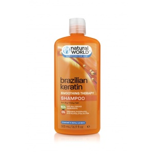 Natural World Brazilian Keratin Smoothing Therapy šampoon 500ml