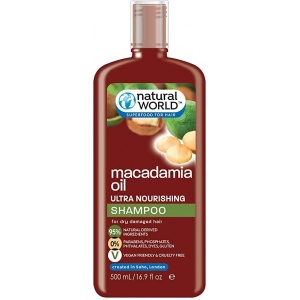 Natural World Macadamia Oil Ultra Nourishing šampoon 500ml