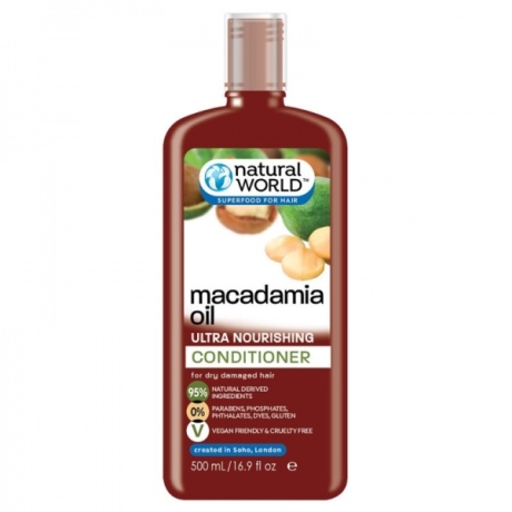 Natural World Macadamia Oil Ultra Nourishing palsam 500ml