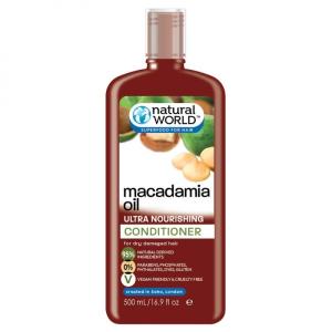 Natural World Macadamia Oil Ultra Nourishing hoitoaine 500ml