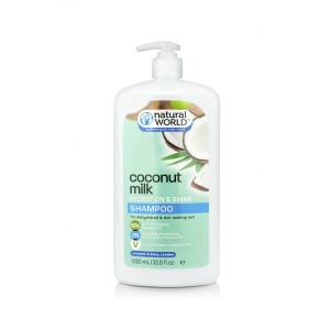 Natural World Coconut Milk Hydration and Shine Shampoo 1000ml