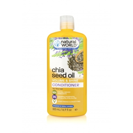 Natural World Chia Seed Oil Volume&Shine palsam 500ml