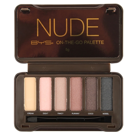 BYS Палетка теней NUDE On The Go