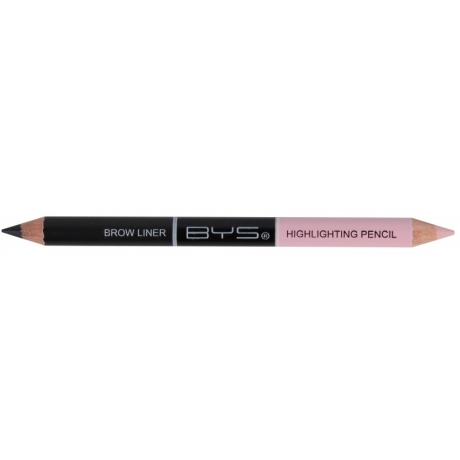 BYS Brow Liner & Highlighting Pencil Black 1g