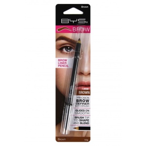 BYS Kulmupliiats Brow Liner Pencil Brown