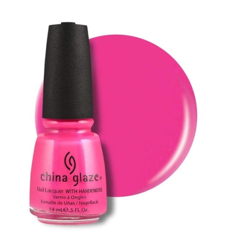 China Glaze Nail Polish Pink Voltage Neon