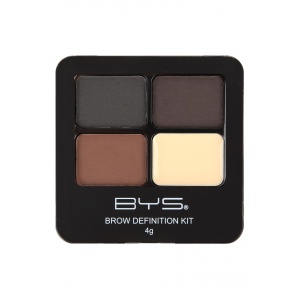 BYS Kulmupuudrite palett Eyebrow Kit with Powder and Wax POW BROWS