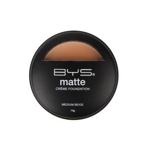 BYS Тональный крем Matte Creme Foundation Medium Beige 10г