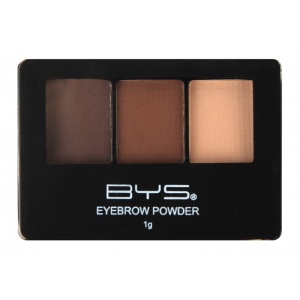 BYS Пудра для бровей Trio Perfect Brows