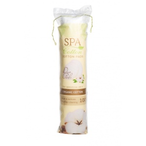 Spa Cotton Vatipadjad Organic 100tk