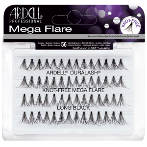 Ardell Mega Flare Knot-Free Long Black Ripsmetutikud