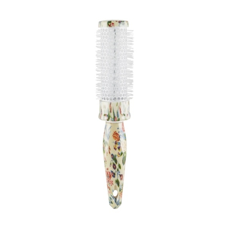 The Vintage Cosmetic Company Round Blow Dry Hair Brush Floral