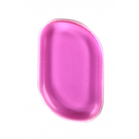 BYS Спонж для макияжа Silicone Blending Oval Pink