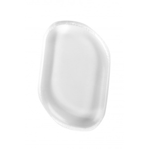 BYS Silicone Blending Sponge Oval Transparent