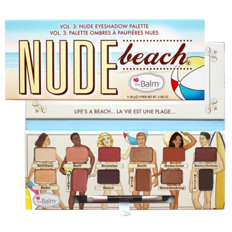 theBalm Палетка теней для век Nude Beach